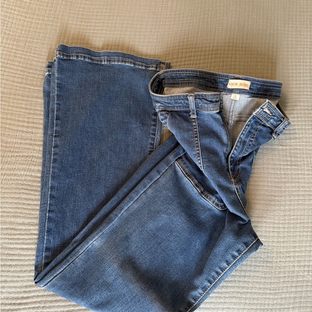 Know Rose Women's Flare Jeans